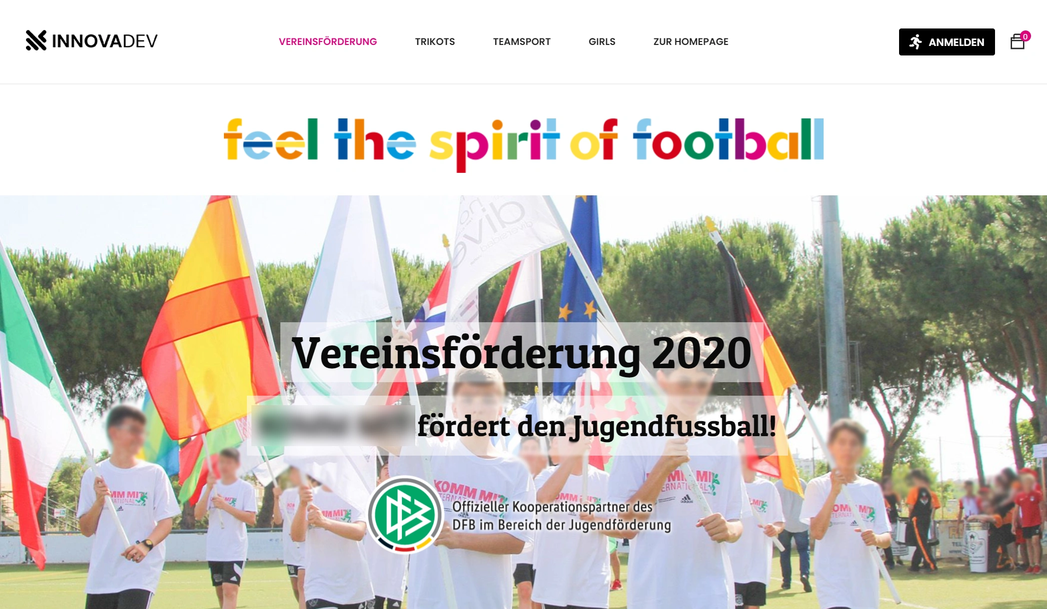 Webshop für Trikots und Sportbekleidung