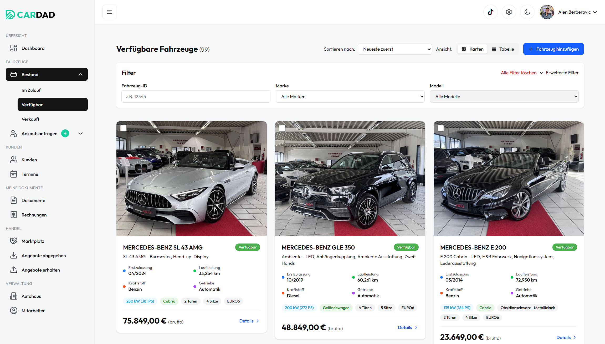 Automotive FMS | Entwicklung und Design